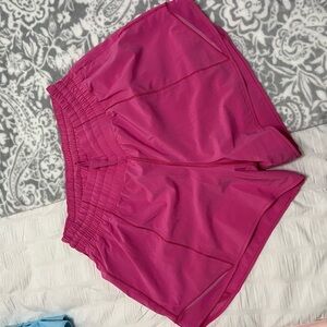 Women's Pink Athletic Shorts